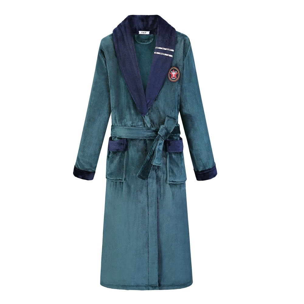 Thicken Men's Kimono Robe Thicken Men's Kimono Robe